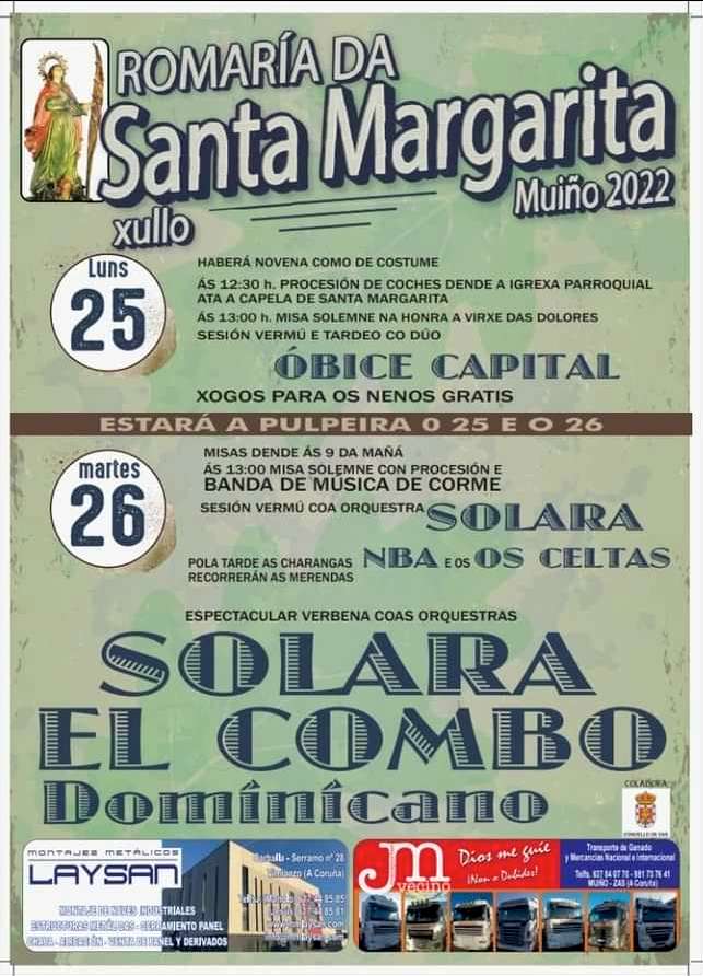 Romaria Santa Margarida Muino 2022