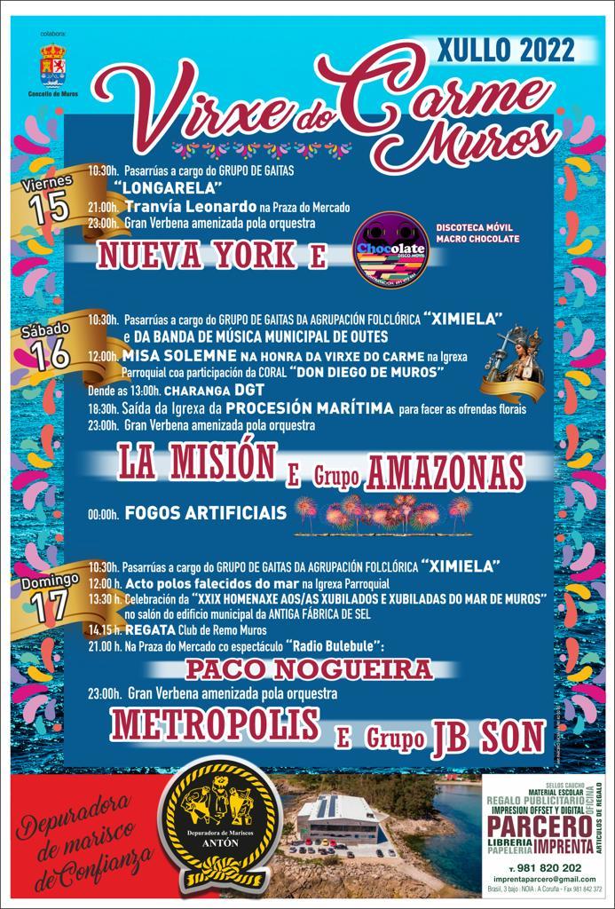 Festa do Carme de Muros 20222