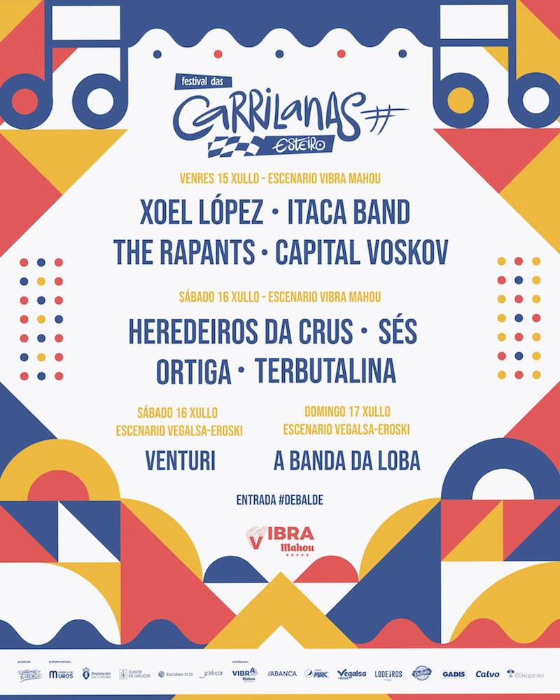 Programa Festival Carrilanas Esteiro 2022