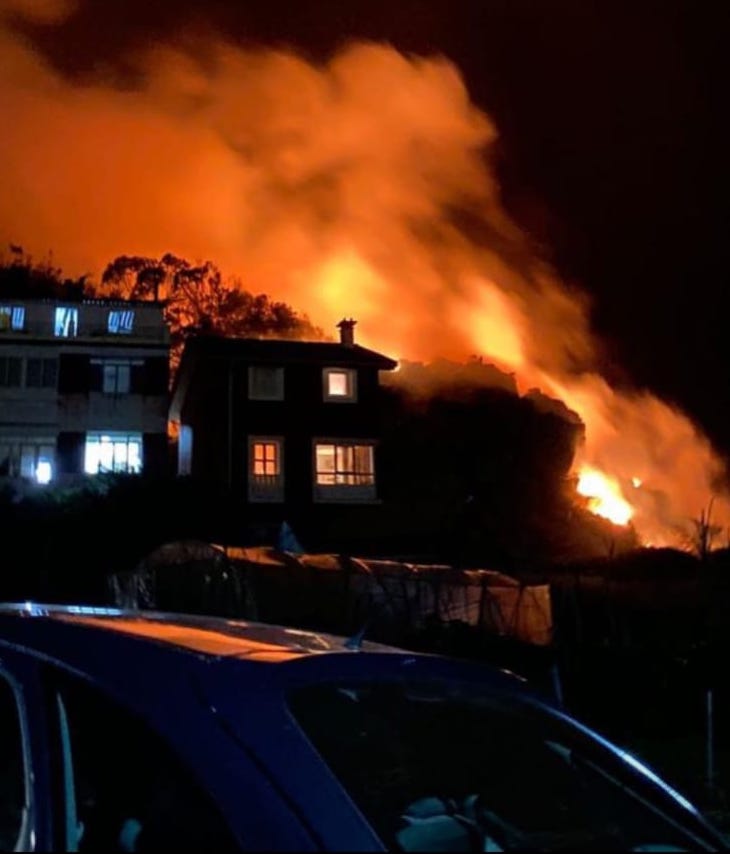 Incendio en Camelle 1