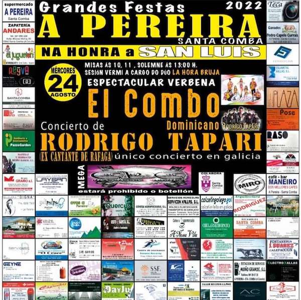 Festas A Pereira Agosto 2022