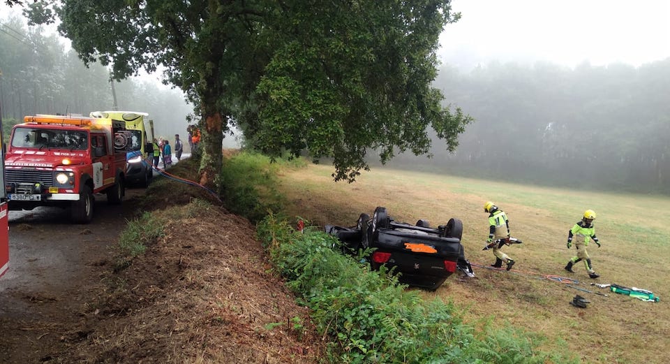 accidente santa comba 2