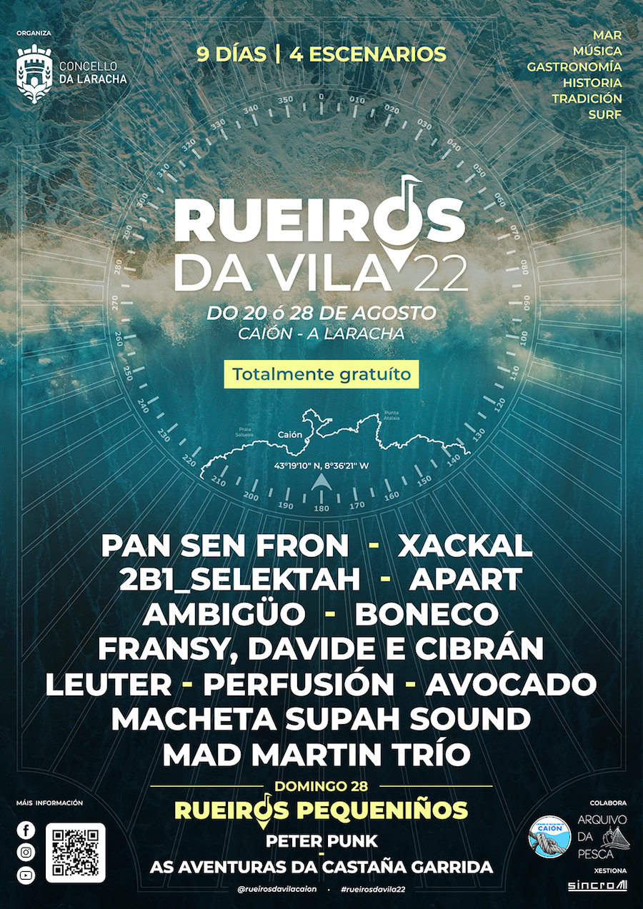 Cartel Rueiros da Vila Caion