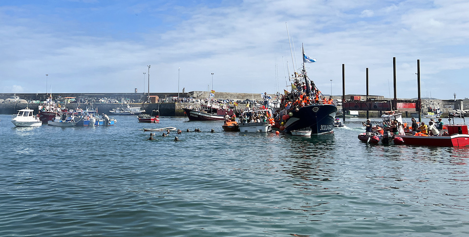 Naufraxio de Laxe no porto 2022