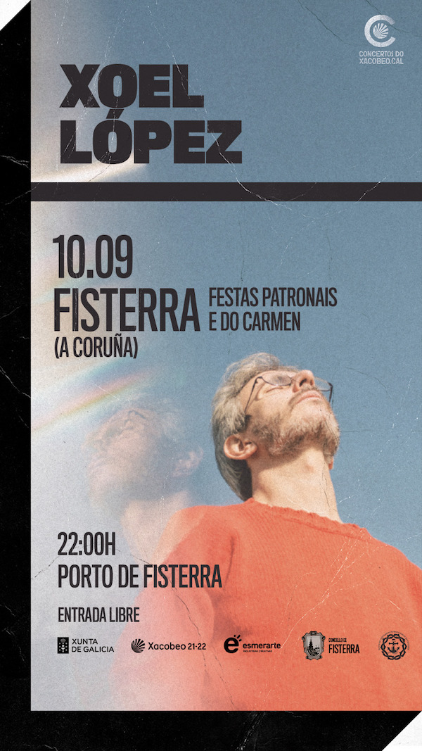 Xoel Lopez en Fisterra