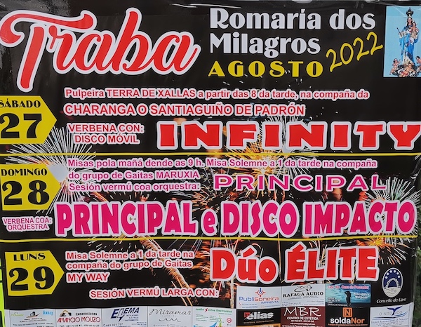 Romaria dos Milagros de Traba-Laxe 2022