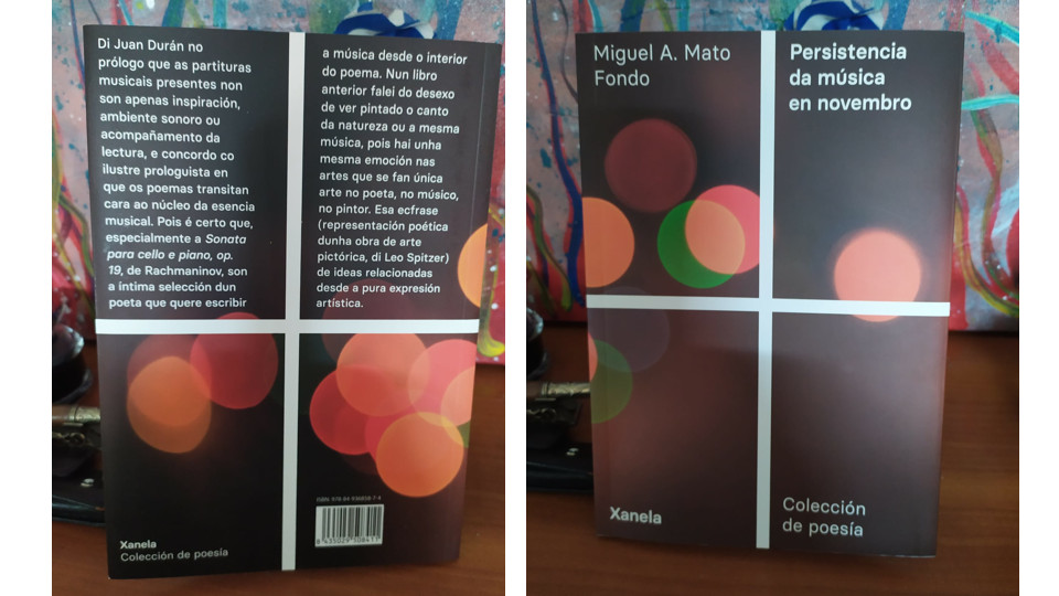 Novo libro de Miguel Anxo Mato Fondo