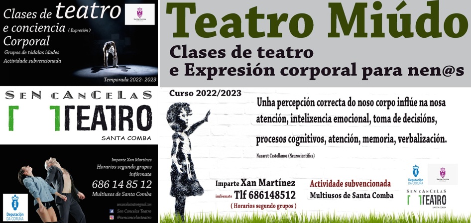 Teatro en Santa Comba