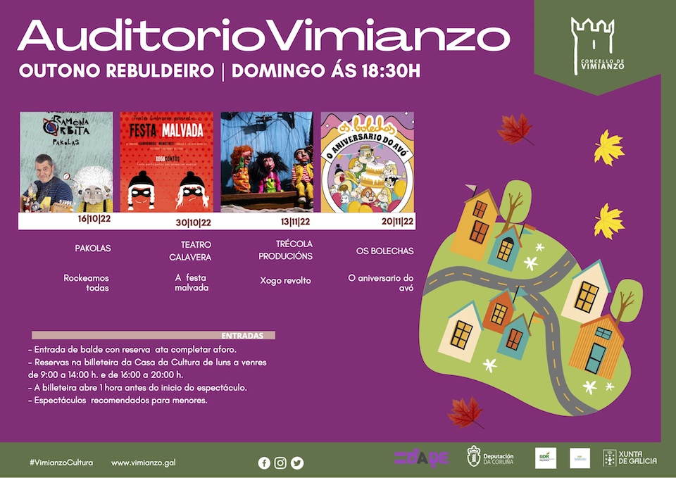 Programa outono infantil 2022 Vimianzo