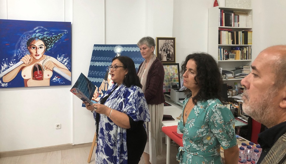 Viki Rivadulla en Espiral Maior Foro de Carballo