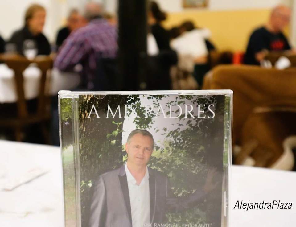 José Ramón Recarey O emigrante disco A Mis Padres