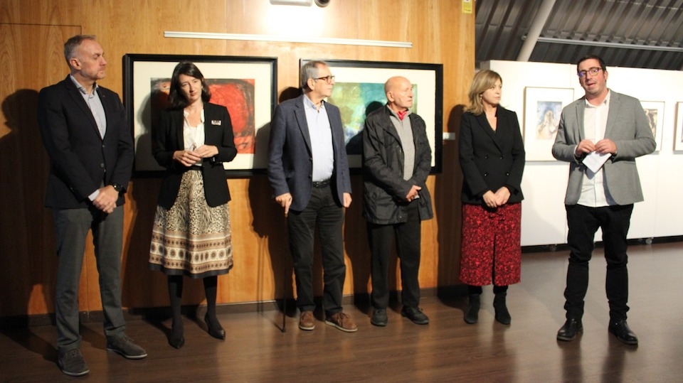 Inaguracion exposicion Picallo AFundacion Carballo