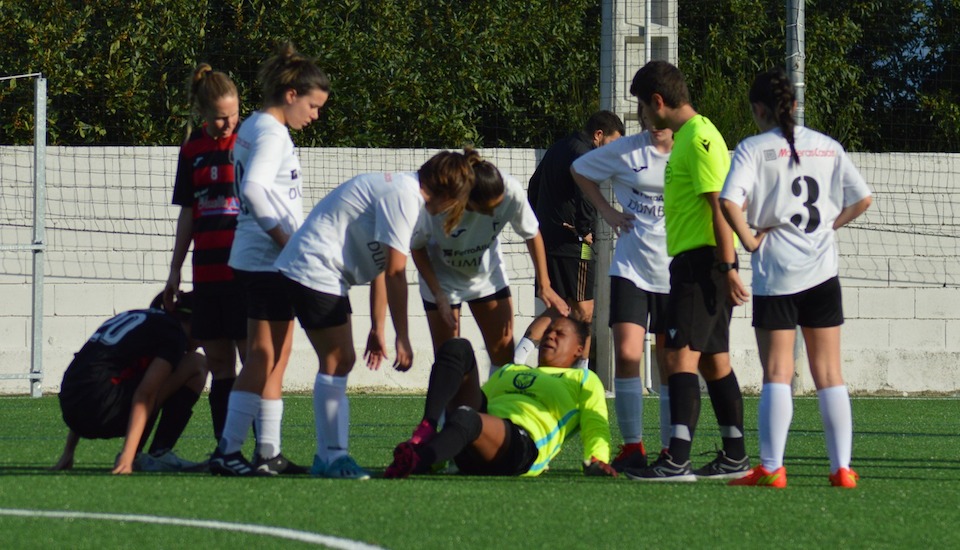 Lesion de Lissette no As Miudas-Dumbria fem