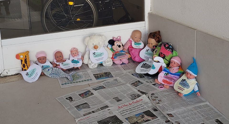 Concentracion Bonecos Sanidaed Publica