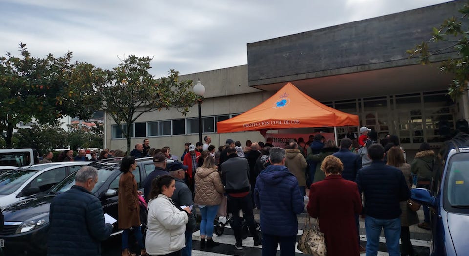 Concentracion Pediatras Centro de Saude de Cee