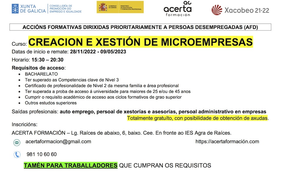 Curso Acerta
