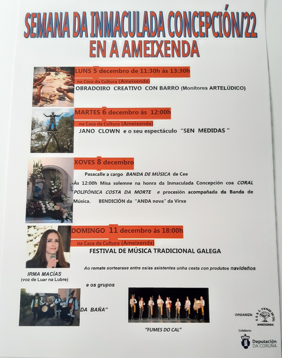 SEMANA FESTIVIDADE INMACULADA CONCEPCIÓN