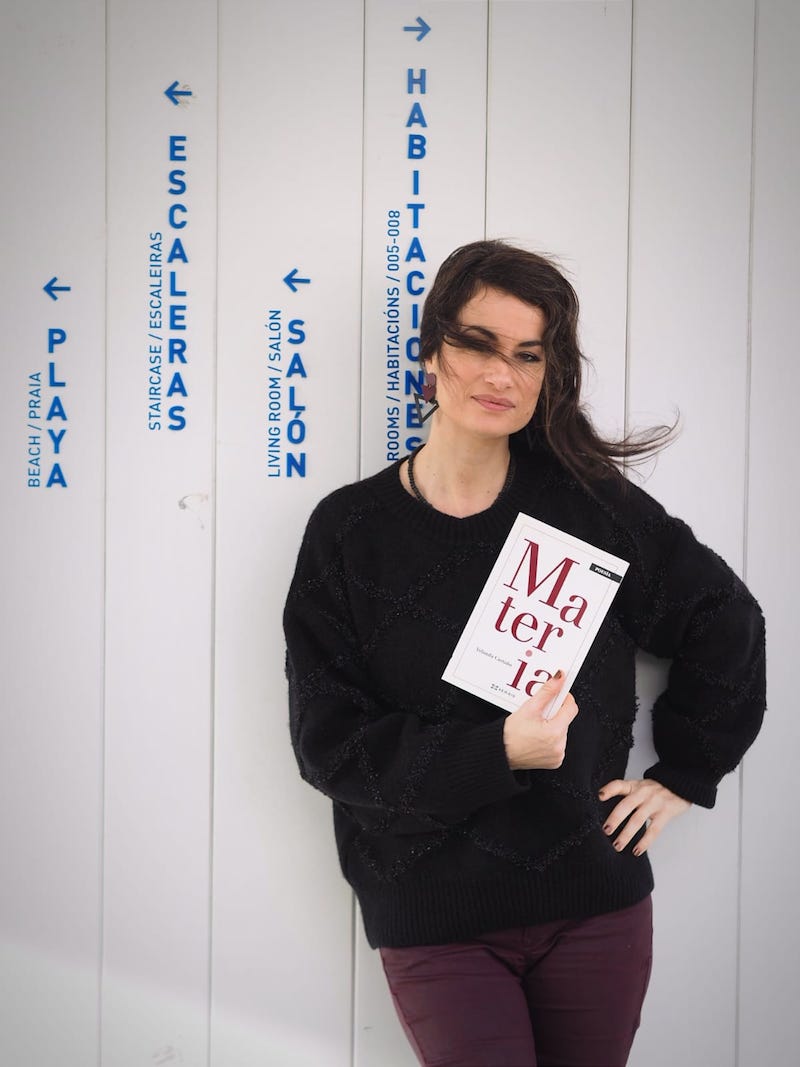 Yolanda Castano presenta Materia no Bela Fisterra