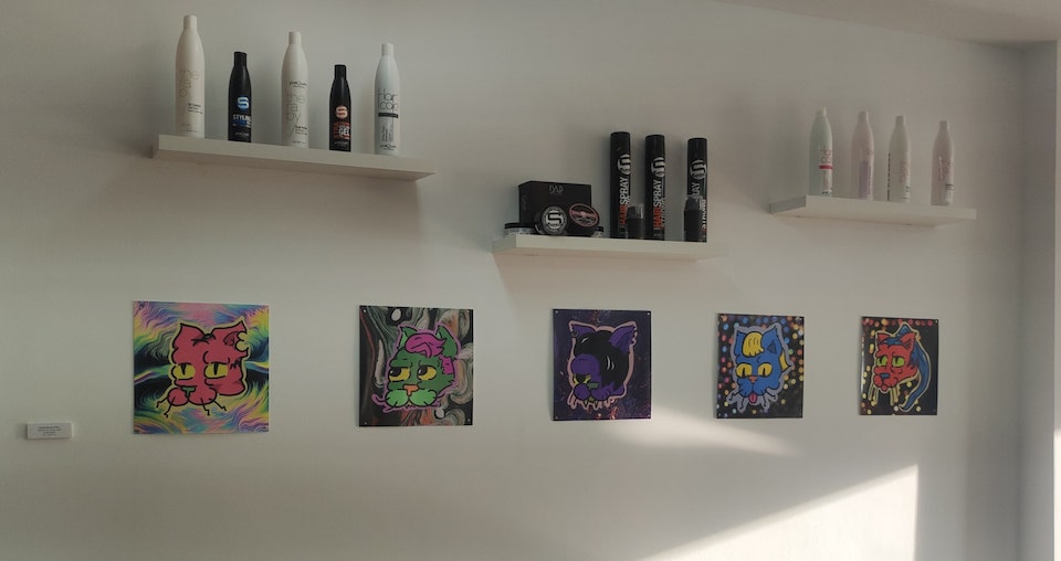 Expo PeloZ na Barberia Daviz Cecilia