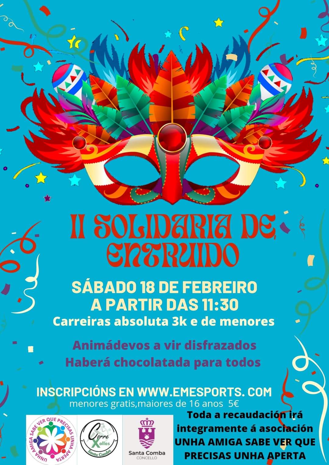 Carreira entruido Santa Comba