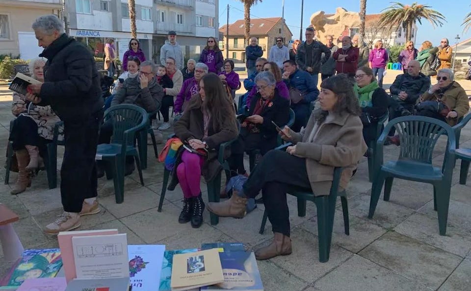 Acto do libro en Carnota