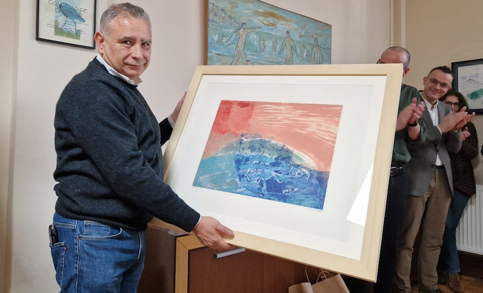 Gustavo Figueira xubilacion Carballo