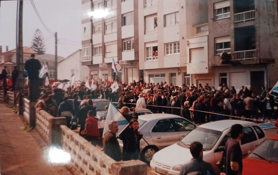 Manifestacion Prestige Cee marzo 2003