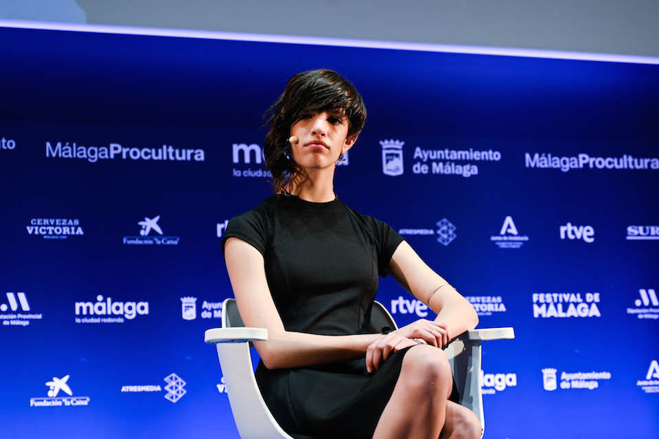 Thais García Blanco con SICA no Festival de Malaga.JPG