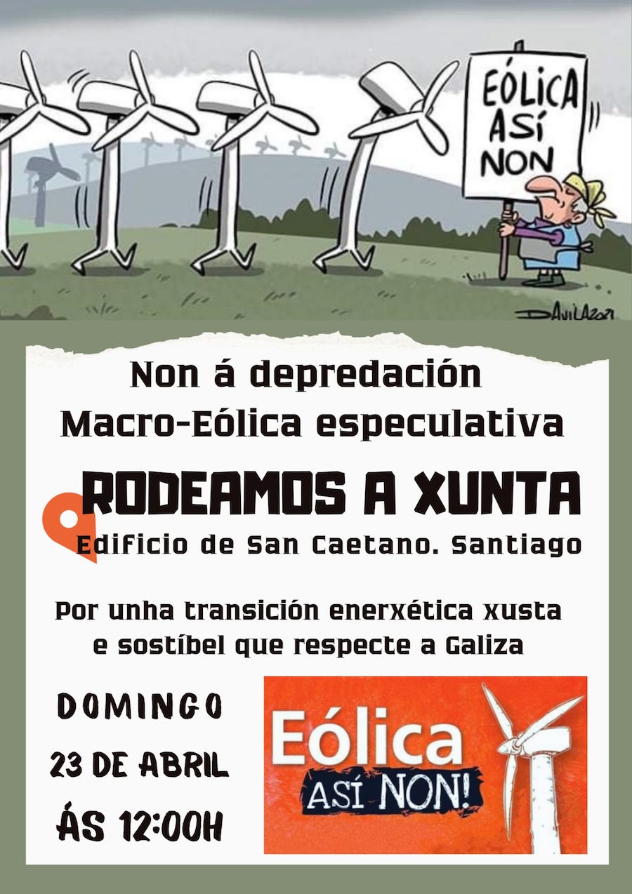Eolicas Asi Non Rodea a Xunta