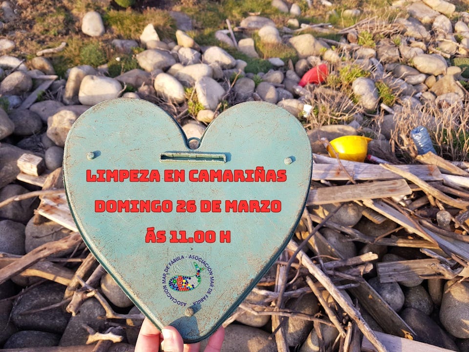 Limpeza Mar de Fabula Camarinas