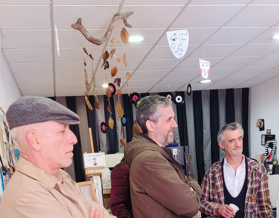 Expo de Toño Galan no Estudo Garabato 2