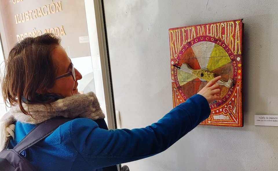 Expo de Toño Galan no Estudo Garabato