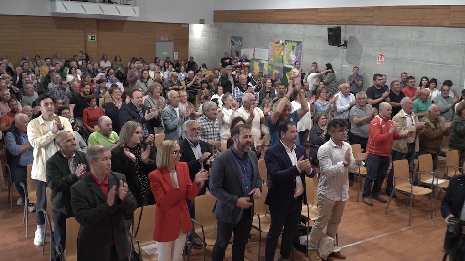 Centro Civico de Malpica nun mitin do PSOE