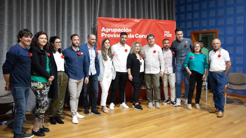 PSOE DUmbria Presentacion 2023 Lista