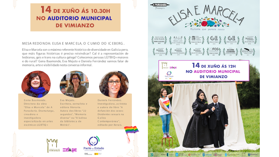 Elisa e Marcela Charla Vimianzo