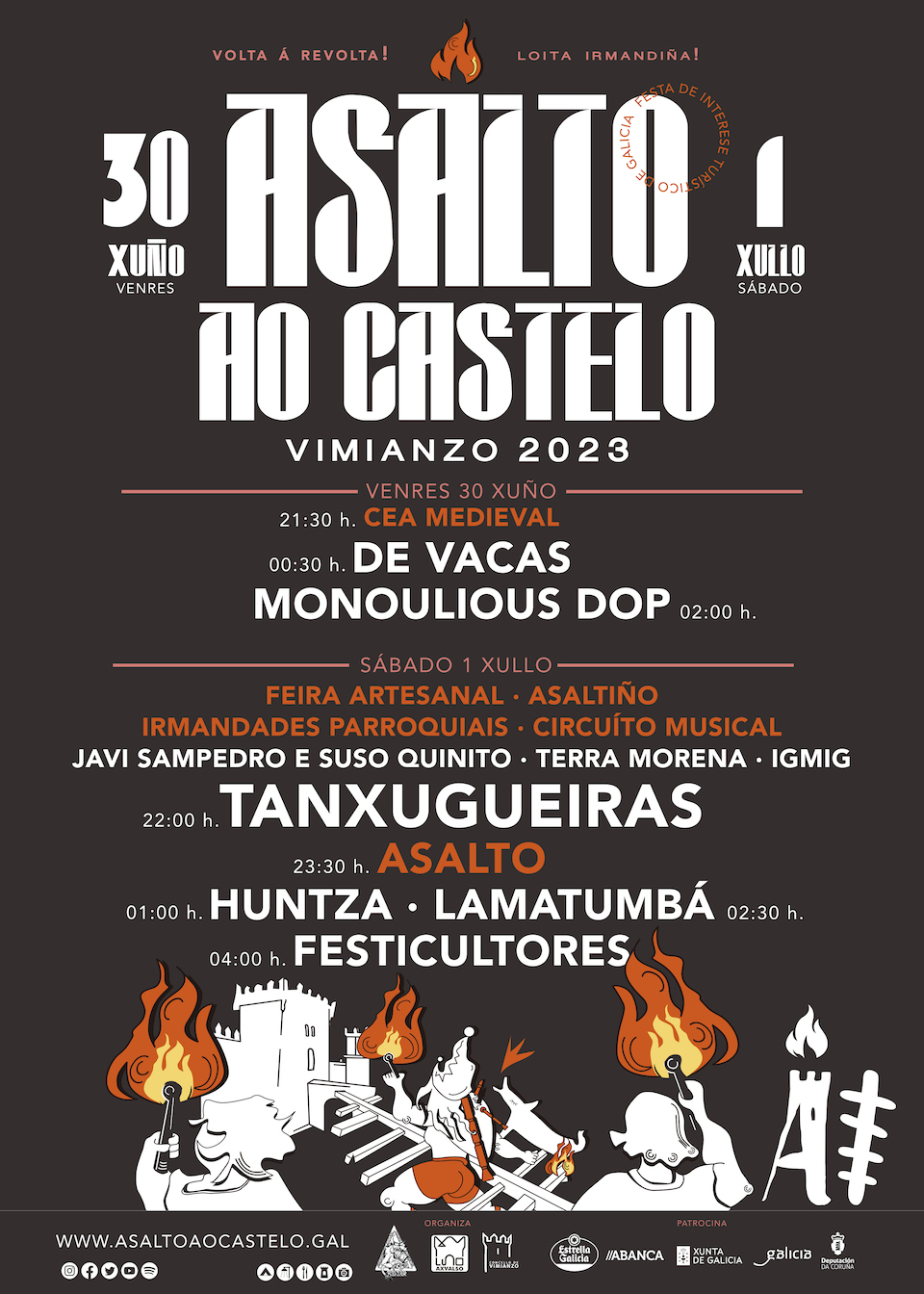 Cartel ASALTO AO CASTELO_2023