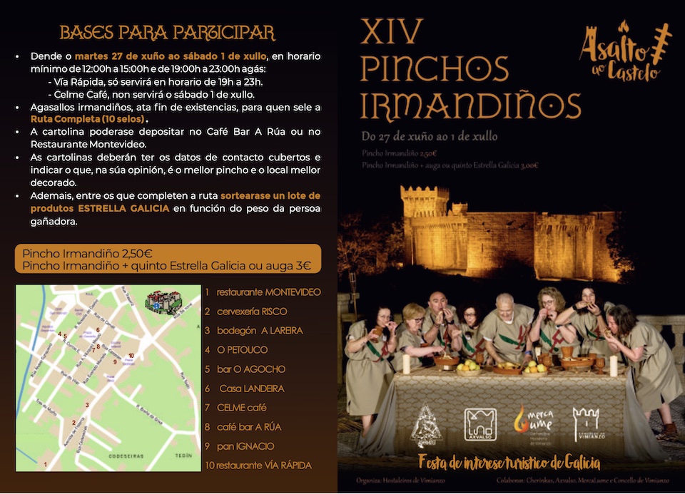 Diptico Pinchos Irmandinos Asalto Castelo Vimianzo 2023 1