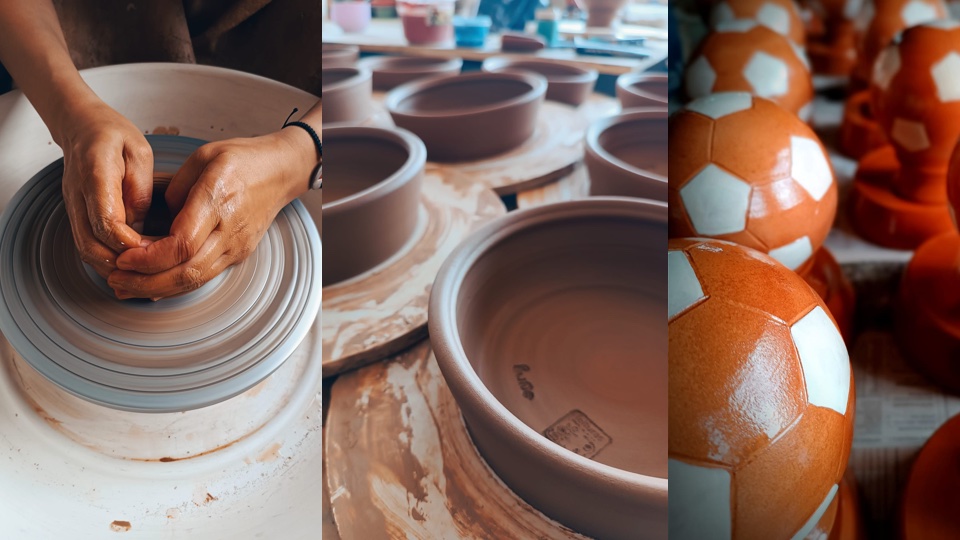 proceso de creacion da oleria de Buno