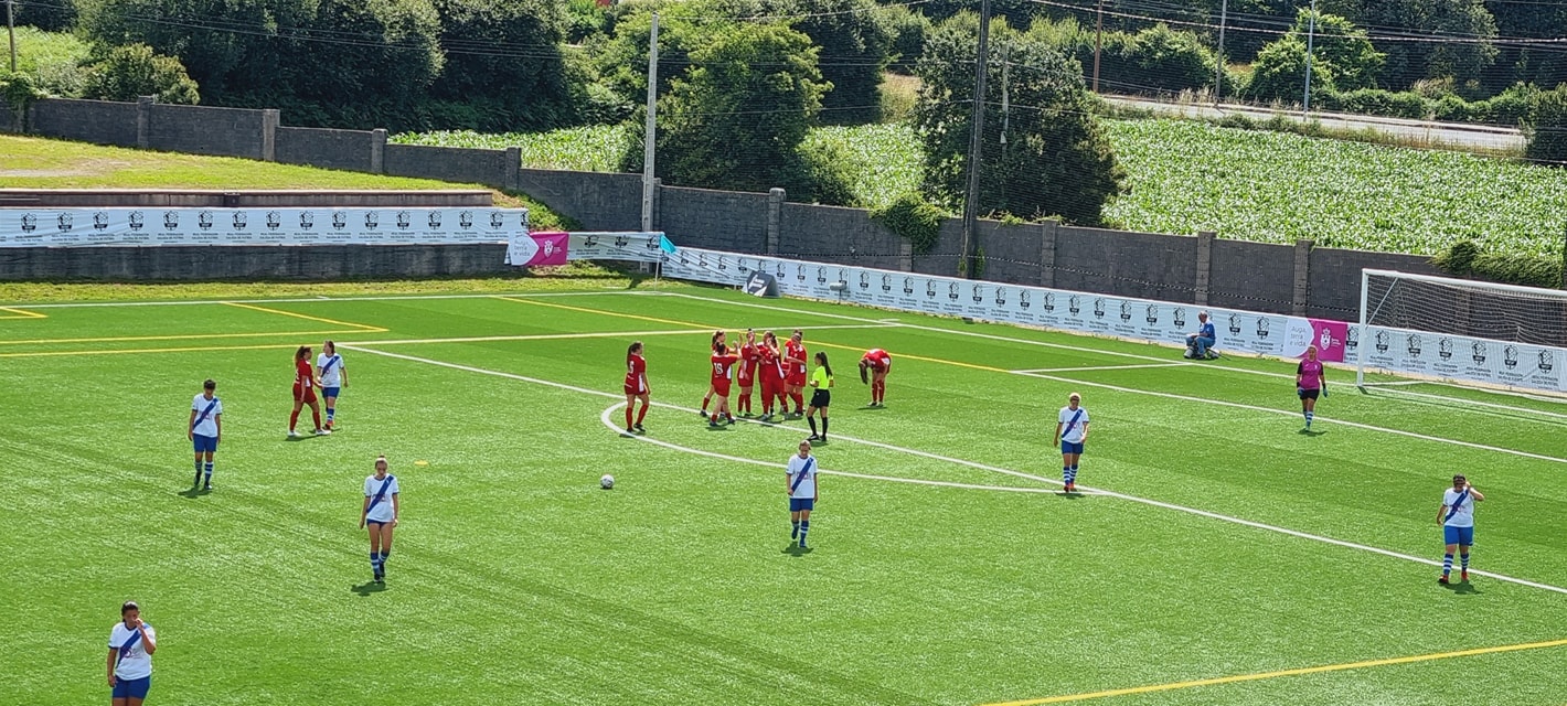 Imaxe do Cee-Bergantinos da final da Copa da costa feminina 2023