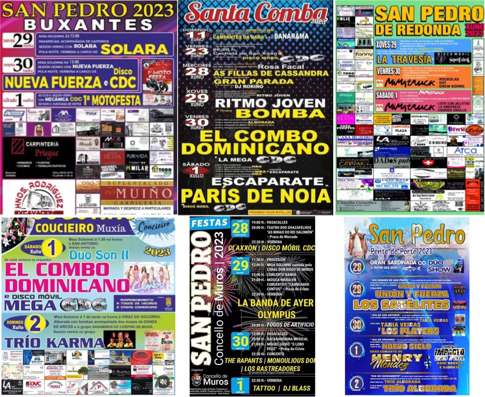 Festas de San Pedro Costa da Morte 2023