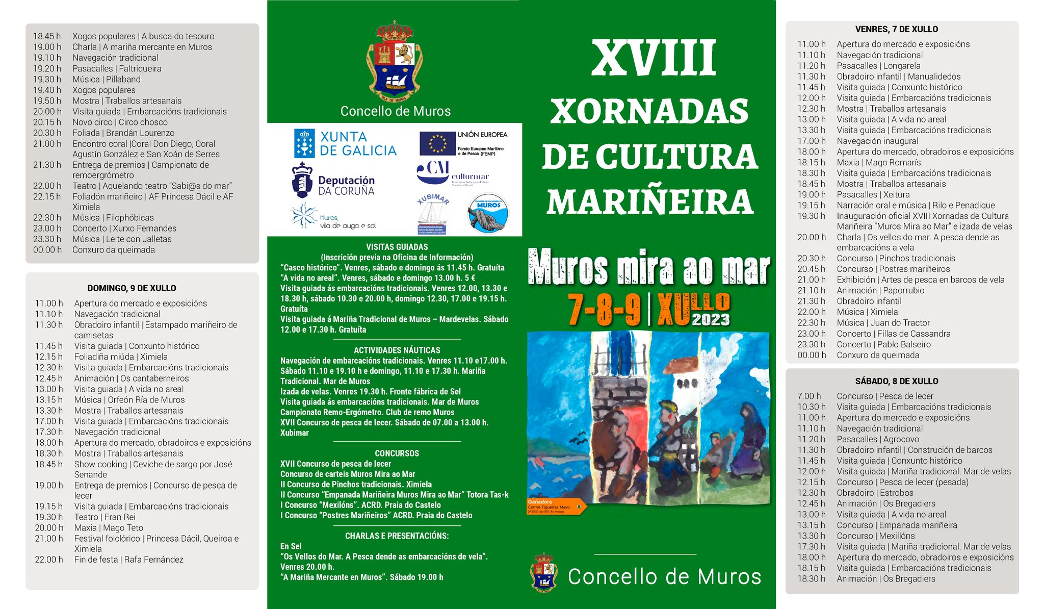Xornadas Muros Mira ao Mar 2023 Programa