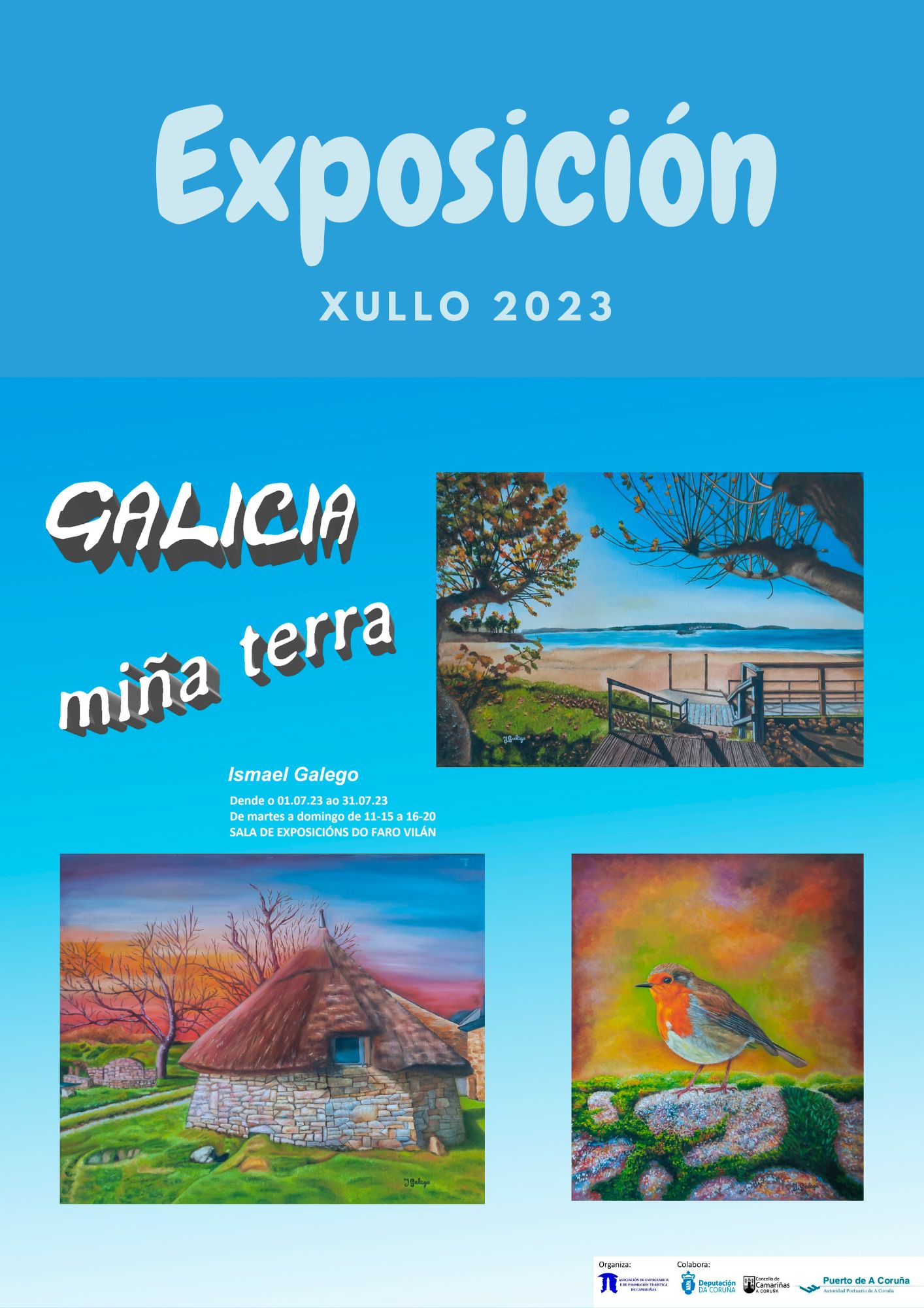 Exposición Ismael Gallego faro vilan