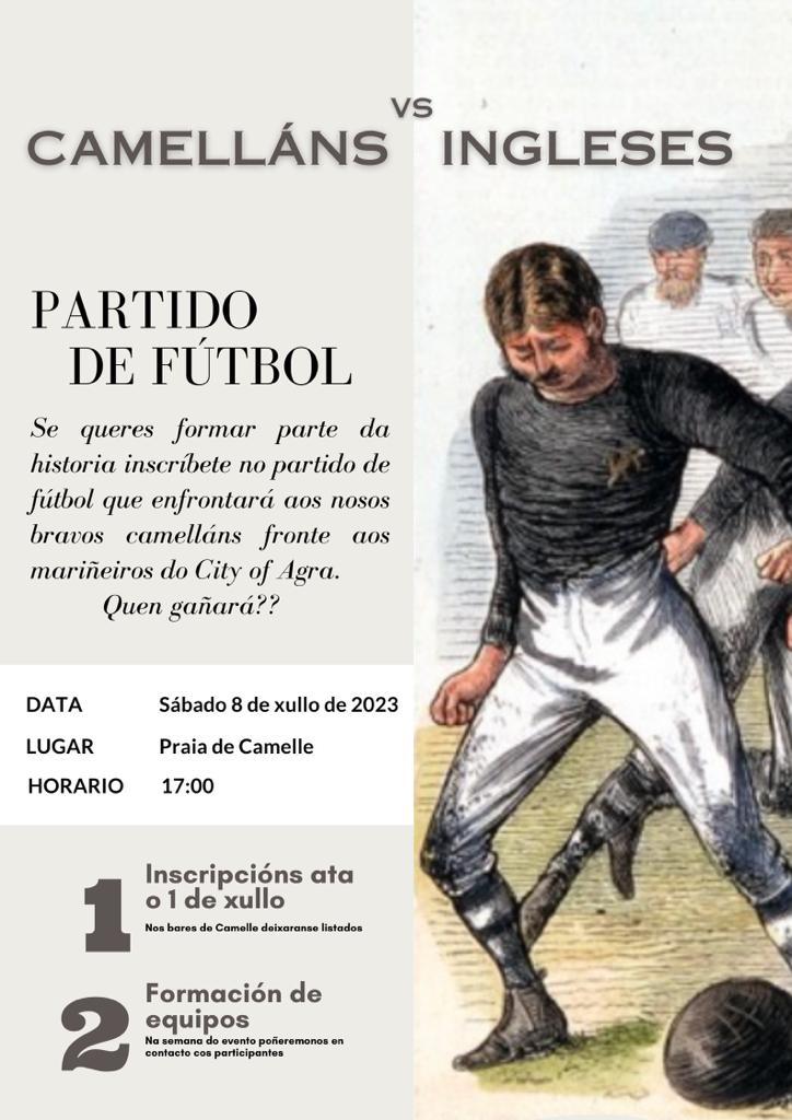 Partido de fútbol Camelle City of Agra