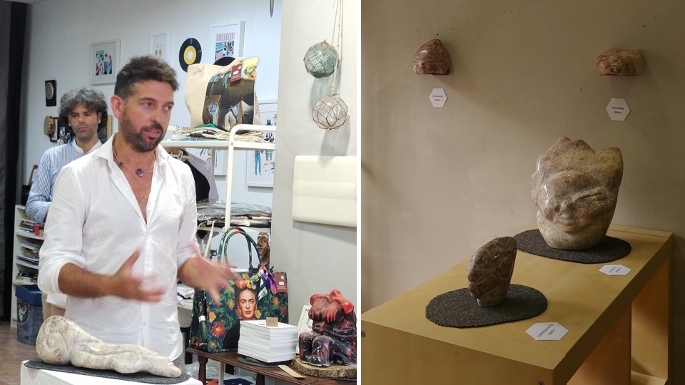 Nonaut Nando Pereiro no Garabato co seixo