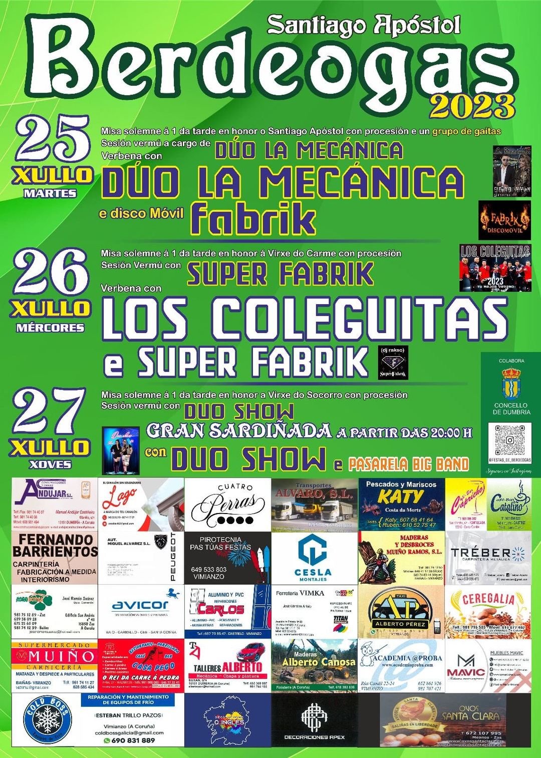 Festas de Apostolo de Berdeogas 2023