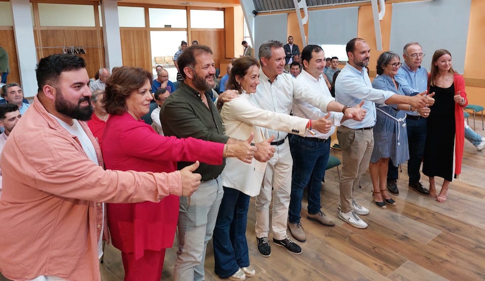 Mitin do PSOE en Carballo