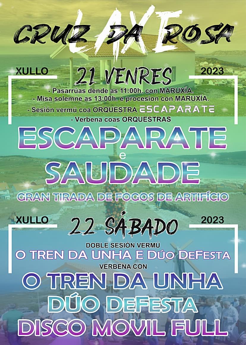 Festas da Cruz da Rosa de Laxe 2023