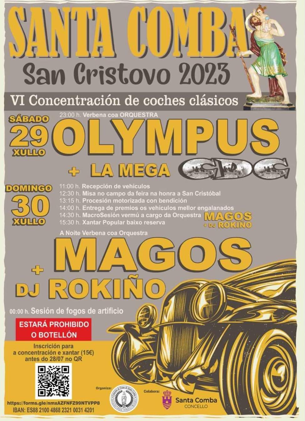 Festas de San Cristovo de Santa Comba 2023