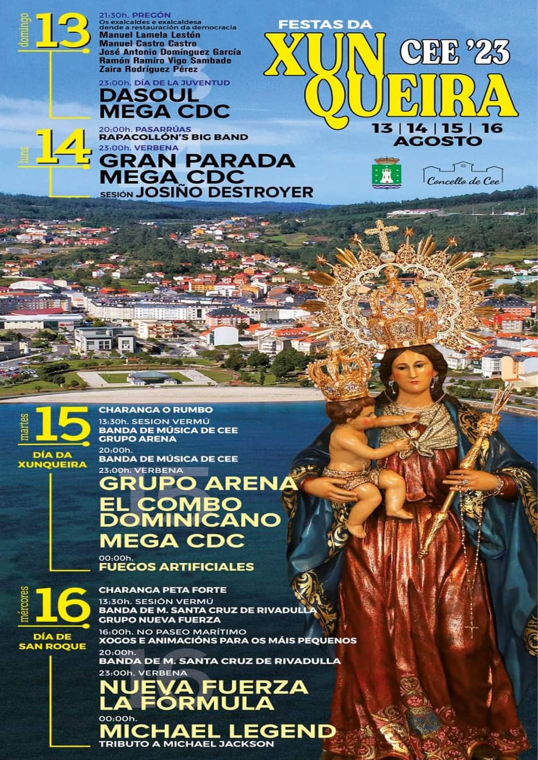 Festas da Xunqueira de Cee 2023