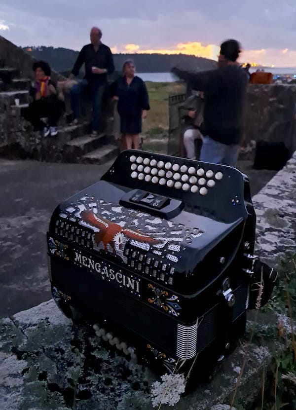 Acordeon diatonico de Pazos de Merexo